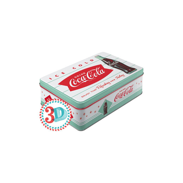 Säilytyspurkki flat / Coca-Cola Ice Cold hinta ja tiedot | Säilöntä | hobbyhall.fi