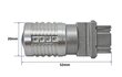 P27W LED 3156 12-24V Canbus, polttimo 2000lm punainen, 1 kpl. hinta ja tiedot | Polttimot | hobbyhall.fi