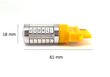 P27W LED-lamppu 3156 12V 1000lm Canbus oranssi, suuntavalot USA, 1 kpl. hinta ja tiedot | Polttimot | hobbyhall.fi