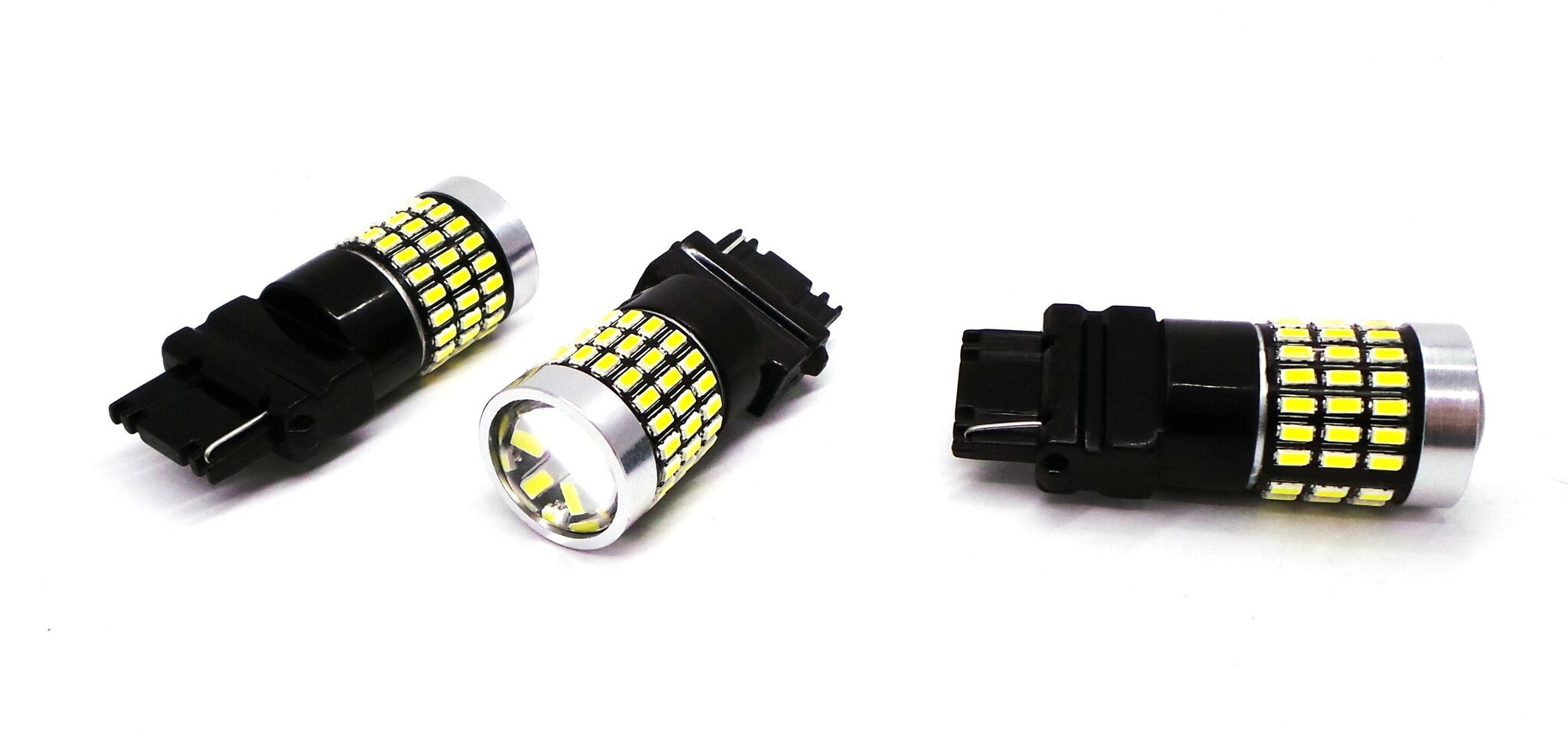 P27W LED 3156 12-24V Canbus, 2100lm valkoinen polttimo linssillä, 1 kpl. hinta ja tiedot | Polttimot | hobbyhall.fi