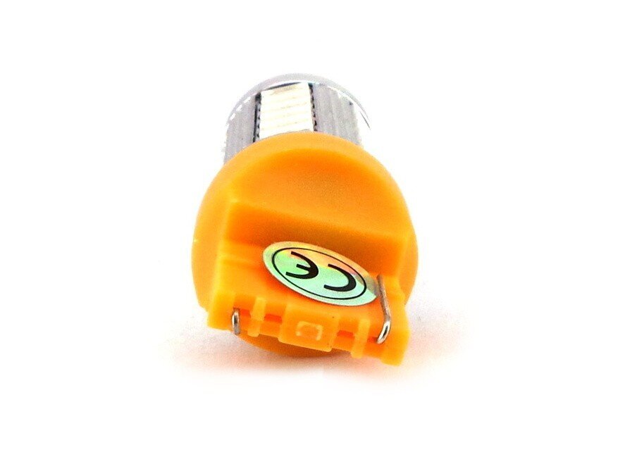 W21W LED 7440 12V 1000lm Canbus, merkkivalo USA oranssi, 1 kpl. hinta ja tiedot | Polttimot | hobbyhall.fi