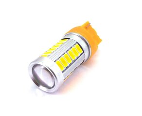 W21W LED 7440 12V 1300lm Canbus, oranssi, 1 kpl. hinta ja tiedot | Polttimot | hobbyhall.fi