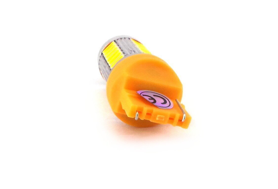 W21W LED 7440 12V 1300lm Canbus, oranssi, 1 kpl. hinta ja tiedot | Polttimot | hobbyhall.fi