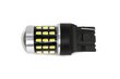 W21W LED 7440 12-24V Canbus, 1800lm, valkoinen polttimo linssillä, 1 kpl. hinta ja tiedot | Polttimot | hobbyhall.fi