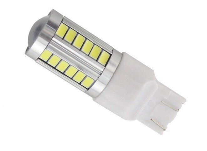 W21/5W LED 7443 12V-24V 1300lm Canbus, 1 kpl. hinta ja tiedot | Polttimot | hobbyhall.fi