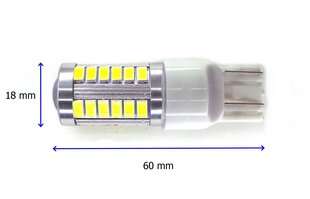 W21/5W LED 7443 12V-24V 1300lm Canbus, 1 kpl. hinta ja tiedot | Polttimot | hobbyhall.fi