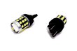 W21/5W LED-lamppu 7443 12-24V Canbus, 1400lm valkoinen linssillä, 1 kpl. hinta ja tiedot | Polttimot | hobbyhall.fi