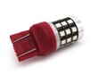 W21/5W LED-lamppu 7443 12-24V 1100lm Canbus, punainen, 1 kpl. hinta ja tiedot | Polttimot | hobbyhall.fi