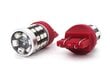 W21/5W LED-lamppu 7443 12-24V 1100lm Canbus, punainen, 1 kpl. hinta ja tiedot | Polttimot | hobbyhall.fi