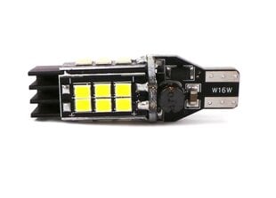 W16W LED-lamppu T15 12V-24V canbus, erittäin vahva 1600lm, 1 kpl. hinta ja tiedot | Polttimot | hobbyhall.fi