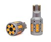 W16W LED-lamppu 12-24V virheetön 100% CAN oranssi 2300lm, 1 kpl. hinta ja tiedot | Polttimot | hobbyhall.fi