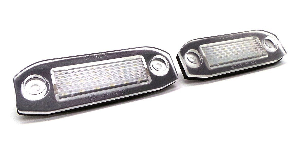 Volvo LED-numerokilven valaisin 2x650lm, 2 kpl hinta ja tiedot | Lisätarvikkeet autoiluun | hobbyhall.fi