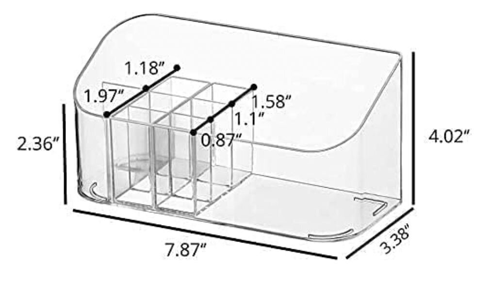 Oragnee Makeup Organizer hinta ja tiedot | Kosmetiikkalaukut ja peilit | hobbyhall.fi