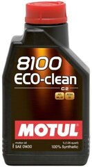 Moottoriöljy Motul 8100 ECO-CLEAN 0W30, 1L hinta ja tiedot | Moottoriöljyt | hobbyhall.fi