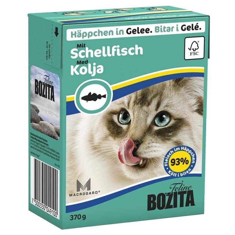 Säilykkeet kissoille Bozita-koljalla, 370 g hinta ja tiedot | Kissanruoka | hobbyhall.fi