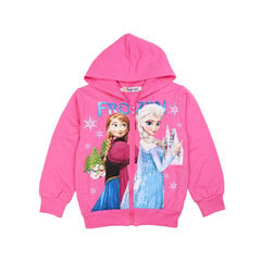 Ice World Princess Aisha Girls -takki, tyttöjen takkihuppari, rento huppari, puuvillainen toppi, vetoketjullinen hupullinen takki hinta ja tiedot | Tyttöjen paidat | hobbyhall.fi