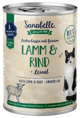 Sanabele Lamb & Beef Kissanruoka, 400g hinta ja tiedot | Sanabelle Kissat | hobbyhall.fi