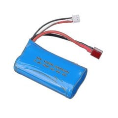 7.4v 3000mah 18650 Lipo-akku 2s Q46 Wltoys 104009 12423 12428 10428 12429 12401 12402 12402a Rc-auton varaosatarvikkeet hinta ja tiedot | Mikrokontrollerit | hobbyhall.fi