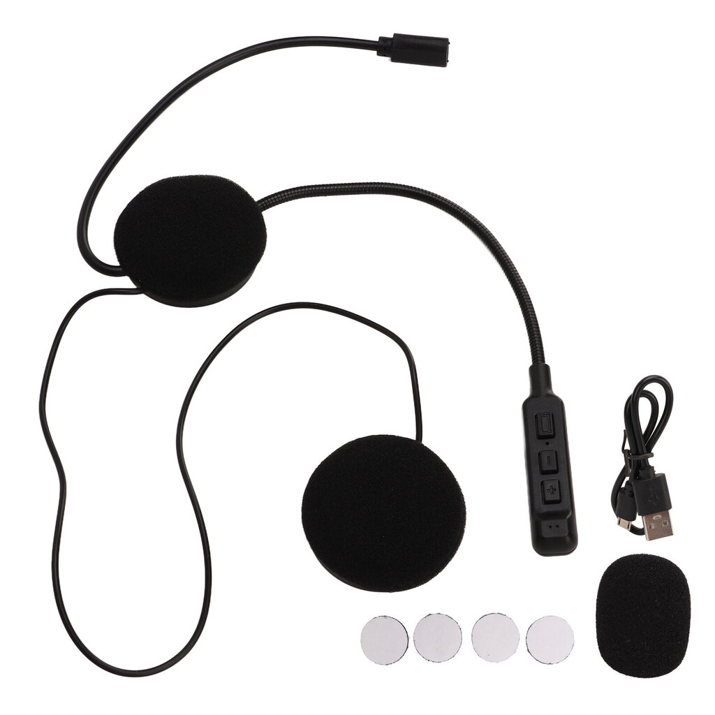 Moottoripyörä kypärä Bluetooth Headset Outdoor Head set Kypärä Kuulokkeet Hands Free Automaattinen vastaus Äänijärjestelmä hinta ja tiedot | Kypärät | hobbyhall.fi