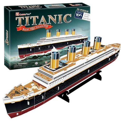 CUBICFUN 3D palapeli Titanic pieni hinta 