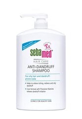 Hilseshampoo SEBAMED Anti-Dandruff, 1000 ml hinta ja tiedot | Shampoot | hobbyhall.fi