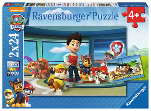 Palapeli Ravensburger, 2 x 24 palaa hinta ja tiedot | Ravensburger Lapset | hobbyhall.fi