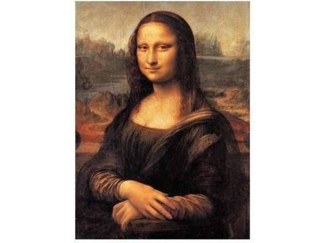 Puzzle Clementon Monivärinen Leonardo Da Vinci Mona Lisa, 1000.osaa hinta ja tiedot | Palapelit | hobbyhall.fi