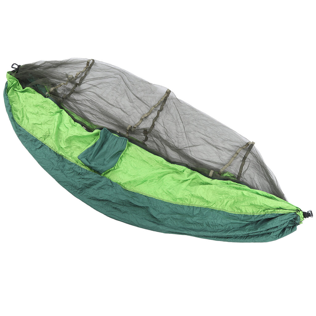 Camping Hammock Hengittävä Kevyt Kannettava Kahden hengen 2 hengen Riippumatot Ulkovaellus Survival Travel hinta ja tiedot | Ilmapatjat | hobbyhall.fi