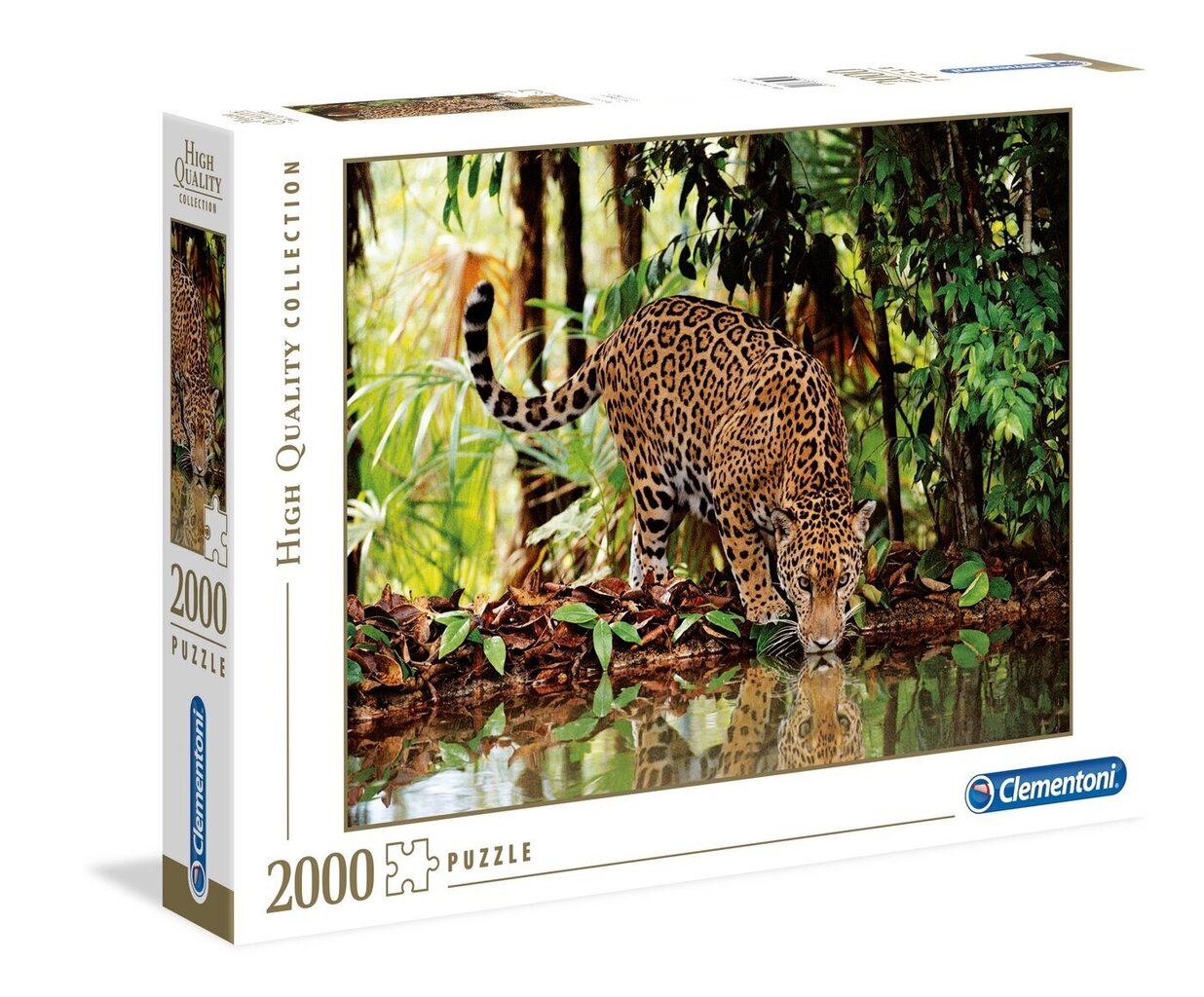 Puzzle Clementon Korkealaatuinen Kokoelma Leopard, 2000 kpl hinta ja tiedot | Palapelit | hobbyhall.fi