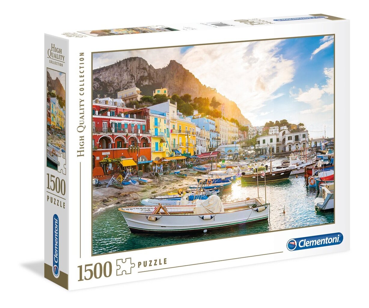 Puzzle Clementon Korkealaatuinen Kokoelma Capri, 1500-osainen hinta ja tiedot | Palapelit | hobbyhall.fi