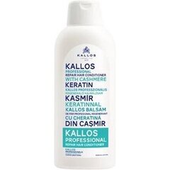 Hoitoaine kashmirilla KALLOS Repair Hair Conditioner with Cashmere Keratin 1000ml hinta ja tiedot | Hoitoaineet | hobbyhall.fi