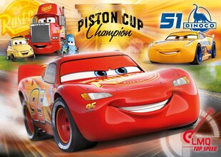 Palapeli, Clementon Lightning McQueen (Autot), 60 osaa hinta ja tiedot | Palapelit | hobbyhall.fi