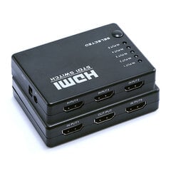 HDMI Switcher 5 in 1 out HDMI 5 in 1 out Jakaja 5 in 1 out videokytkinmuunnin hinta ja tiedot | USB-sovittimet äänentoistoon | hobbyhall.fi