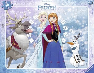 Palapeli Ravensburger Frozen 61419, 40 osaa hinta ja tiedot | Palapelit | hobbyhall.fi