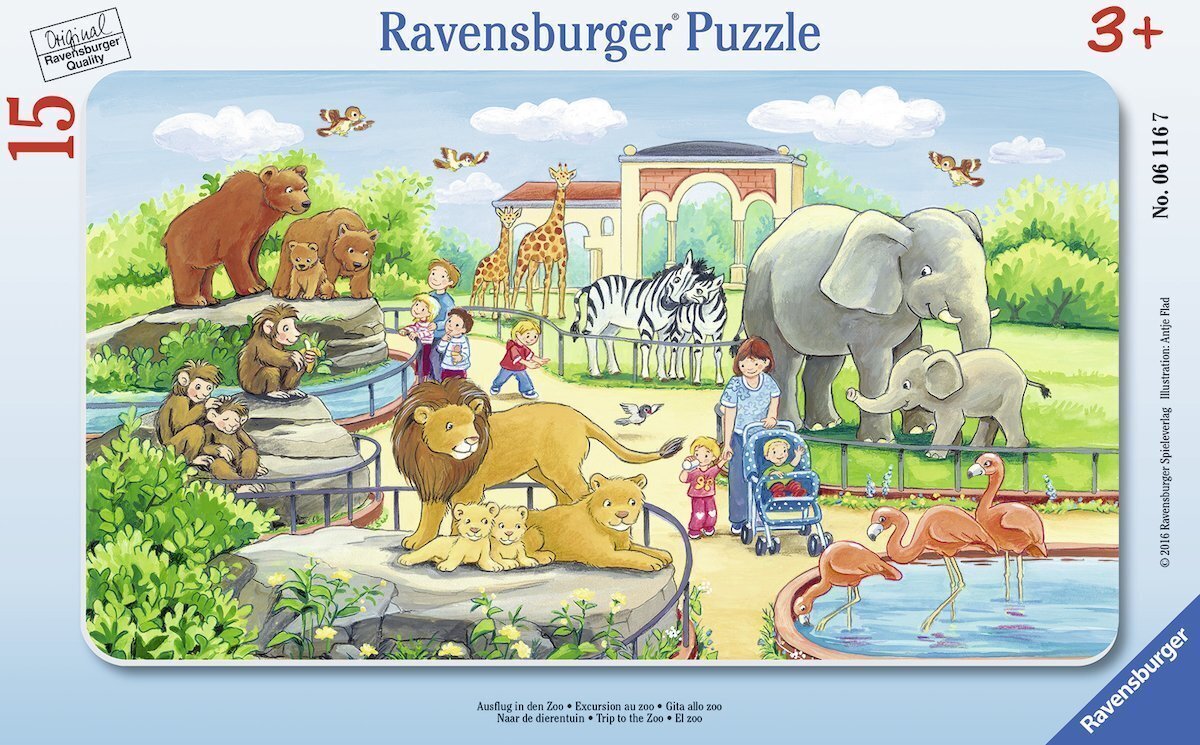Puzzle Ravensburger Farm 15 yuppies, 06046 hinta ja tiedot | Palapelit | hobbyhall.fi