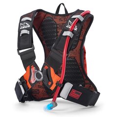 USWE Moto Hydro 3L Hydro Reppu - Musta/Oranssi hinta ja tiedot | Moottoripyörien lisätarvikkeet | hobbyhall.fi