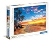 Puzzle Clementon Korkealaatuinen Kokoelma Paradise Beach, 500 osaa hinta ja tiedot | Palapelit | hobbyhall.fi