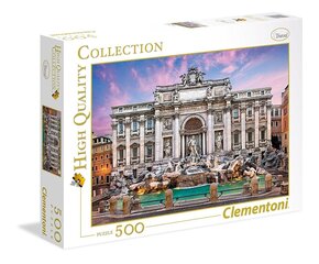 Clementoni Trevi Fountain, Palapeli 500 kpl. hinta ja tiedot | Clementoni Lapset | hobbyhall.fi