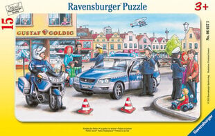 Puzzle Ravensburger Police, 060375, 15 huonetta hinta ja tiedot | Ravensburger Lapset | hobbyhall.fi