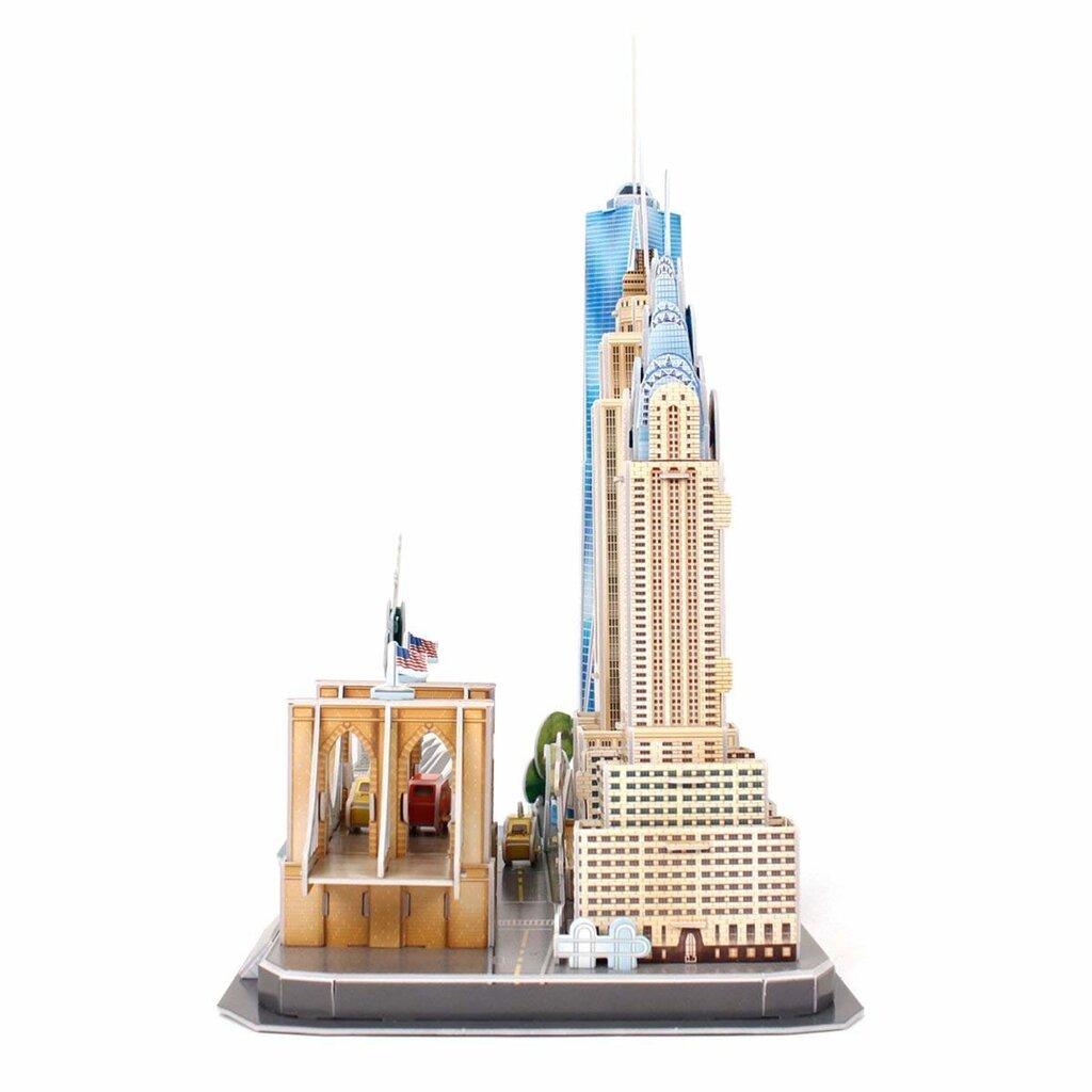 CUBICFUN 3D palapeli NEW YORK CITY hinta ja tiedot | Palapelit | hobbyhall.fi