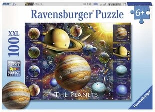 Ravensburger palapeli 100 palaa Planeetat hinta ja tiedot | Palapelit | hobbyhall.fi