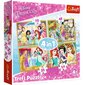 TREFL Palapeli 4 In 1 Prinsessat hinta ja tiedot | Palapelit | hobbyhall.fi