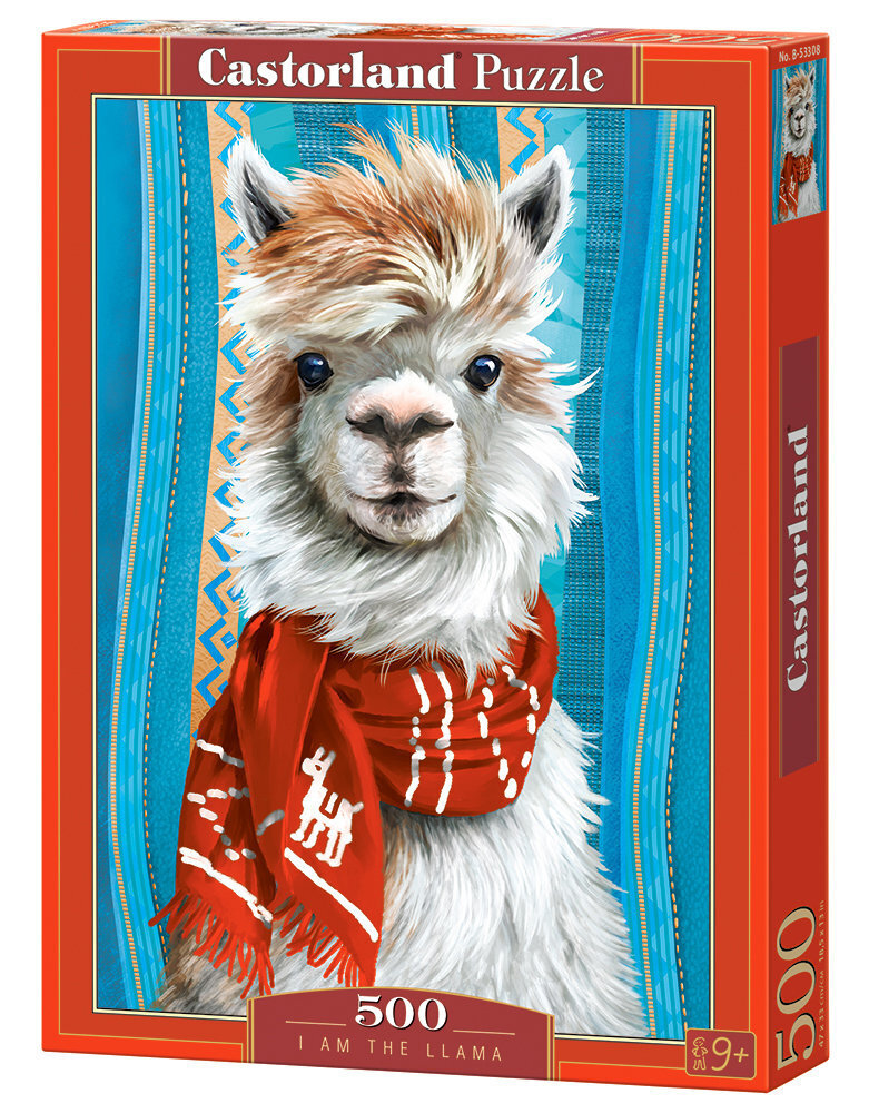 Palapeli "I am The Llama" Castorland, 500 kpl hinta ja tiedot | Palapelit | hobbyhall.fi