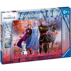 Ravensburger palapeli 100 kpl Frozen II hinta ja tiedot | Palapelit | hobbyhall.fi