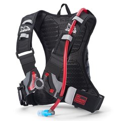 USWE Moto Hydro 3L Hydro Reppu - Musta/Harmaa hinta ja tiedot | Moottoripyörien lisätarvikkeet | hobbyhall.fi