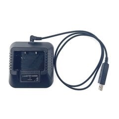 (USB-pöytä)Baofeng UV-5R EU/US/UK/USB/Auton akkulaturi Baofeng UV-5R DM-5R Plus kannettavalle radiopuhelimelle UV 5R UV10R kaksisuuntaiselle radiolle hinta ja tiedot | Kelloradiot ja herätyskellot | hobbyhall.fi