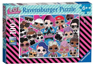 Ravensburger palapeli 100 kpl L.O.L hinta ja tiedot | Palapelit | hobbyhall.fi