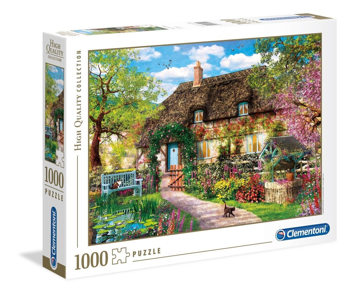 Palapeli Clementon Old Cottage, 1000 osaa hinta ja tiedot | Palapelit | hobbyhall.fi