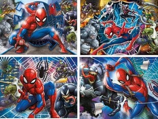 Palapelisarja Clementon Spiderman 20 + 60 + 100 + 180 osaa. hinta ja tiedot | Palapelit | hobbyhall.fi