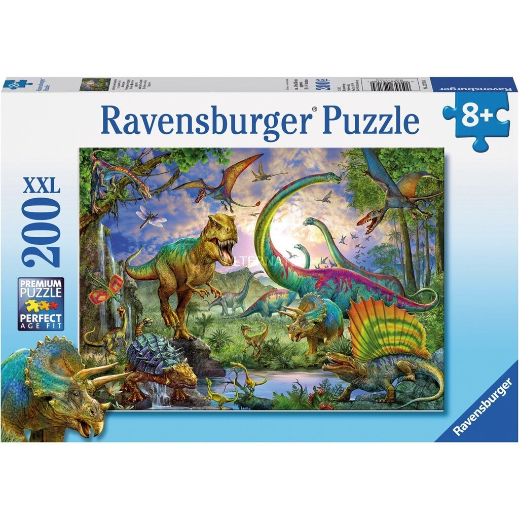 Ravensburger palapeli 200 kpl dinosauruksia hinta ja tiedot | Palapelit | hobbyhall.fi